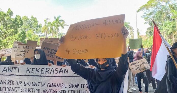 Mahasiswi Korban Pelecehan Seksual Ingin Pindah dari Kampus UHO