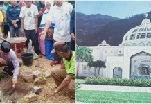 Masyarakat Tanggobu Lambuya Bersama PT JKI Bangun Masjid Tahan Gempa Masyarakat Tanggobu Lambuya Bersama PT BJKI Bangun Masjid Tahan Gempa