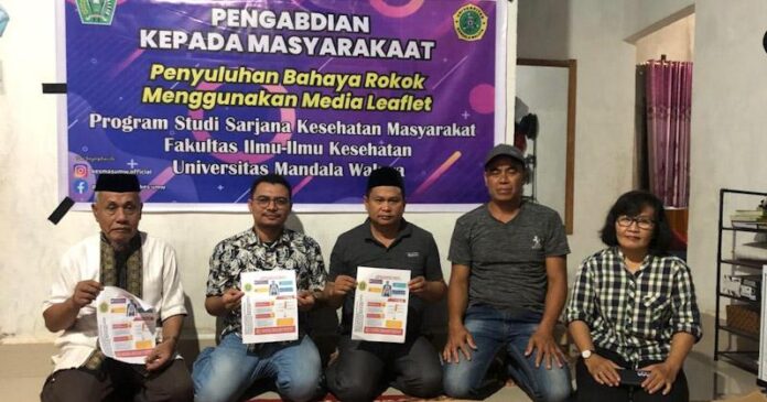 Dosen Prodi Sarjana Kesmas UMW Gelar Pengabdian Masyarakat di Desa Sambaraasi