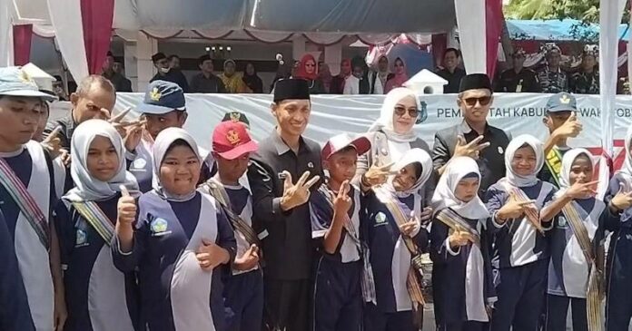 Dua Tahun Vakum, Pemda Wakatobi Kembali Gelar Lomba Gerak Jalan