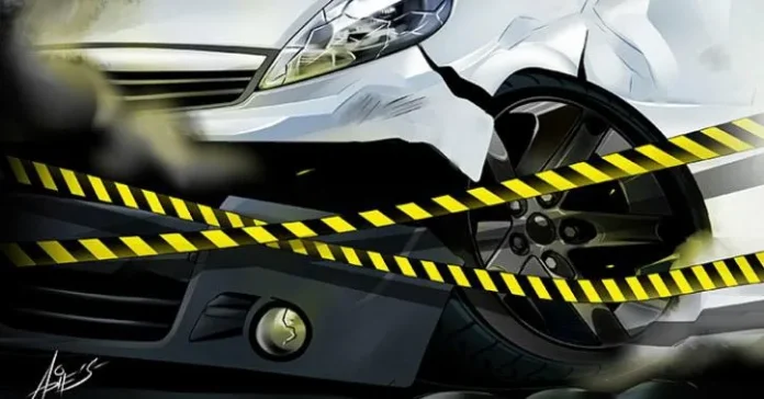 Alami Tabrakan, Seorang Penumpang Mobil Meninggal Akibat Serangan Jantung