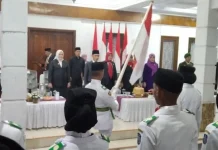 Bupati Wakatobi Kukuhkan 70 Anggota Paskibraka Bupati Wakatobi Kukuhkan 70 Anggota Paskibraka