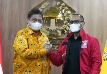 Airlangga Sebut Pertemuan Golkar-PSI Baru Tahap PDKT Airlangga Sebut Pertemuan Golkar-PSI Baru Tahap PDKT