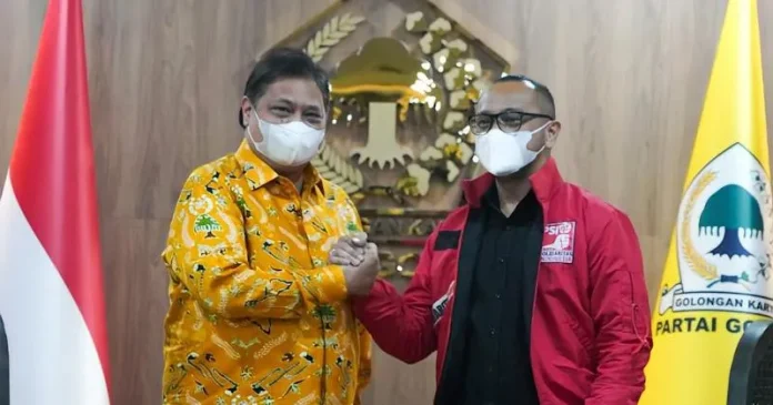 Airlangga Sebut Pertemuan Golkar-PSI Baru Tahap PDKT