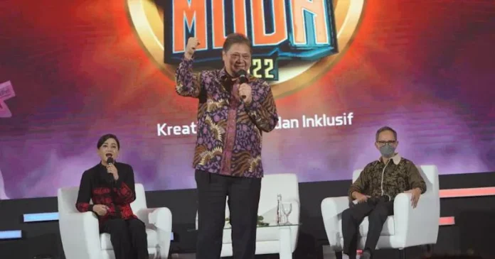 PSX_1757 Tingkatkan Literasi dan Inklusi Keuangan, Menko Airlangga Ajak Generasi Muda Menabung