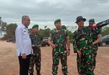 Kasdam XIV Hasanuddin Tinjau Pembangunan Fisik TMMD di Buteng Kasdam XIV Hasanuddin Tinjau Pembangunan Fisik TMMD di Buteng