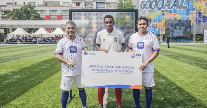 Dorong Regenerasi Pemain Sepak Bola Nasional, BRI Berikan Apresiasi kepada Timnas U-16