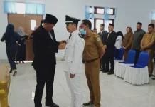 Sekda Konawe Lantik Suyono Jadi Lurah Sendang Mulya Sari