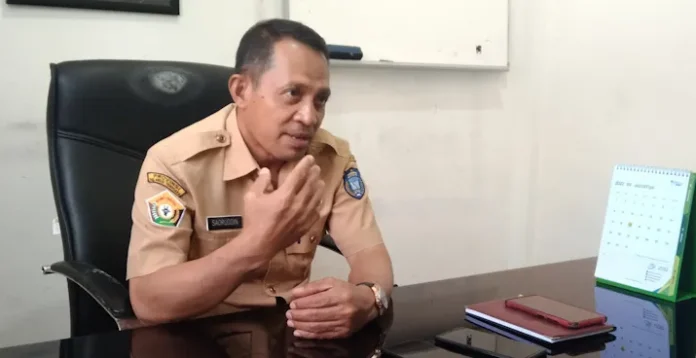 Pelaksana Tugas (Plt) Direktur Perusahaan Daerah Air Minum (PDAM) Kabupaten Wakatobi Saoruddin