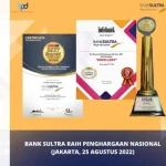 Bank Sultra Sabet Dua Penghargaan Nasional Tahun 2022 Bank Sultra Sabet Dua Penghargaan Nasional Tahun 2022