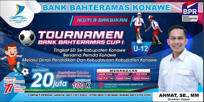BPR Bahteramas Konawe Siap Gelar Pertandingan Sepak Bola U-12