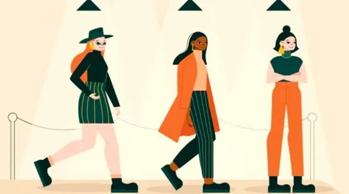 Ilustrasi Fashion Show