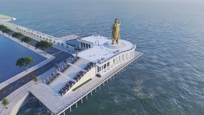 Patung Oputa Yi Koo di Baubau