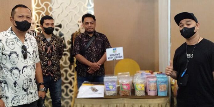 Camilan Khas Konkep Dikenalkan di Expo Pekan Produk Unggulan