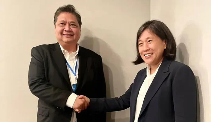 Menko Airlangga Bertemu USTR, Bahas Penguatan Kerja Sama Ekonomi RI-Amerika Serikat