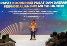 Rakorpusda Pengendalian Inflasi, Menko Airlangga Minta Daerah Fokus Jaga Stabilitas Harga Rakorpusda ini menjadi salah satu agenda penting dalam memperkuat sinergi Tim Pengendalian Inflasi Pusat (TPIP) dan Tim Pengendalian Inflasi Daerah (TPID) untuk merumuskan program kebijakan pengendalian inflasi pada tataran implementatif pasca penyesuaian harga BBM.