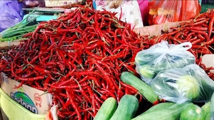 Harga Cabe di Kendari Masih di Atas Harga Normal