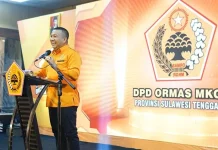 DPD MKGR Sultra Targetkan Kepengurusan di Kabupaten/kota Rampung Desember 2022 Ketua DPD MKGR Sultra, Aksan Jaya Putra (AJP)
