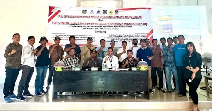 Ini Dua Misi BPR Bahteramas Konawe dan FKLPI Sultra di Pulau Wawonii