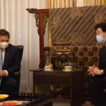 Menteri METI Jepang yang Baru Kunjungi Airlangga, Bahas Kerja Sama Perdagangan hingga Investasi Menteri METI Jepang yang Baru Kunjungi Airlangga, Bahas Kerja Sama Perdagangan hingga Investasi