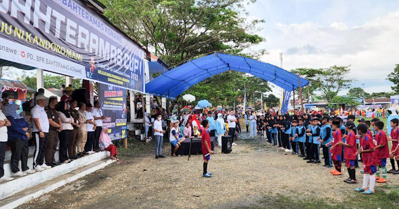 Bank Bahteramas Cup U-12 Resmi Bergulir, Sekda Konawe: Sangat Bermanfaat