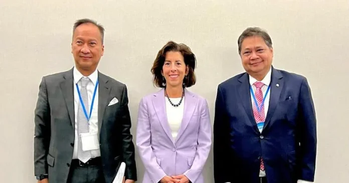 PSX_2015 Tingkatkan Kerja Sama dan Investasi AS ke Indonesia, Menko Airlangga Bertemu Secretary Raimondo