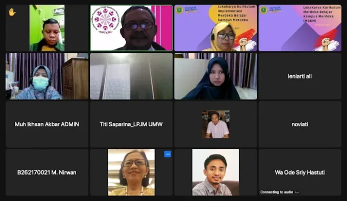 Prodi S1 Kesmas UMW Kendari Gelar Lokakarya Implementasi Kurikulum MBKM