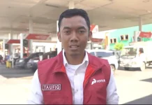 Soal Pembatasan Pembelian Pertalite di SPBU, Pertamina: Itu Default Setting Supervisor Communication dan Relation PT Pertamina Patra Niaga Regional Sulawesi Taufiq Kurniawan