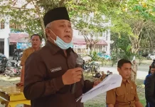 Camat Anggaberi dan Kepala Kesbangpol Konawe Dinonaktifkan Sementara Bupati Konawe Kery Sayful Konggoasa