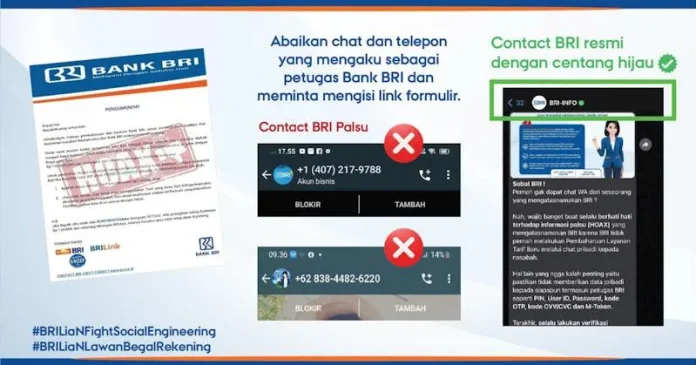 Beredar Link Palsu Kenaikan Tarif Transaksi, Nasabah Bank Diimbau Waspada dan Terapkan Langkah Ini