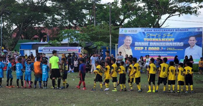 24 Tim Lolos Babak Penyisihan Bank Bahteramas Cup U-12 di Konawe