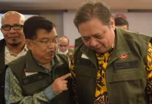 Jusuf Kalla Tegaskan Dukung Airlangga di Pilpres 2024 Jusuf Kalla Tegaskan Dukung Airlangga di Pilpres 2024