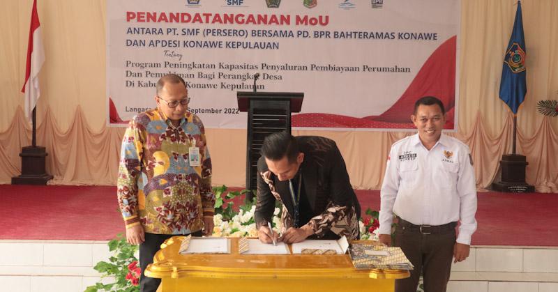 BPR Bahteramas Konawe Luncurkan Program untuk Kesejahteraan Aparat Desa di Konkep