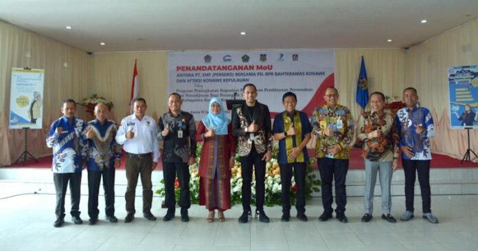 BPR Bahteramas Konawe Luncurkan Program untuk Kesejahteraan Aparat Desa di Konkep