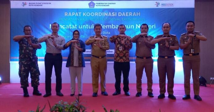 Dimulai 15 Oktober 2022, BPS Kendari Libatkan 588 Petugas untuk Pendataan Regsosek