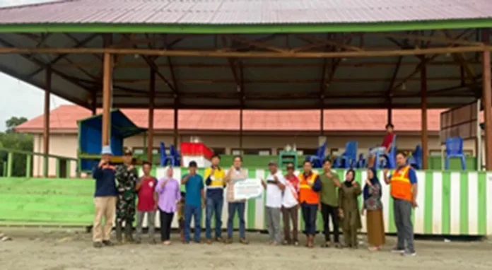 TribunDesa PT ANTAM Tbk UBPN Konut Bantu Pembangunan Tribun Desa Tapunopaka