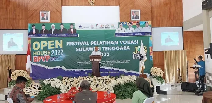 BPVP Kendari, Kadin dan Pemda Sultra Gelar Open House Vokasi 2022