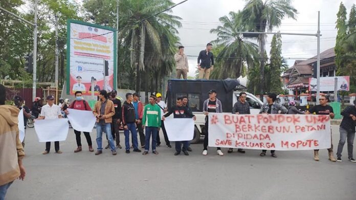 Forskema Sultra Desak Polda Atas Dugaan Diskriminasi Petani Routa oleh KPH Laiwoi Barat