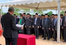 Perdana, Pj Bupati Buteng Lantik 47 Pejabat Eselon III dan IV Perdana, Pj Bupati Buteng Lantik 47 Pejabat Eselon III dan IV