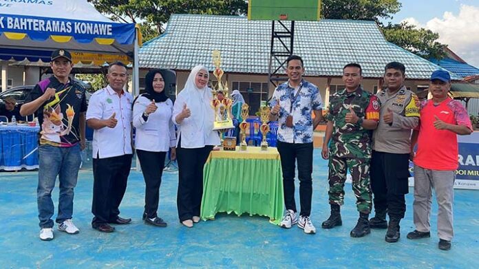 PSTI Konawe dan BPR Bahteramas Kolaborasi Gelar Turnamen Takraw