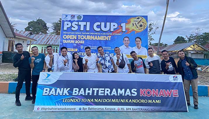 PSTI Konawe dan BPR Bahteramas Kolaborasi Gelar Turnamen Takraw