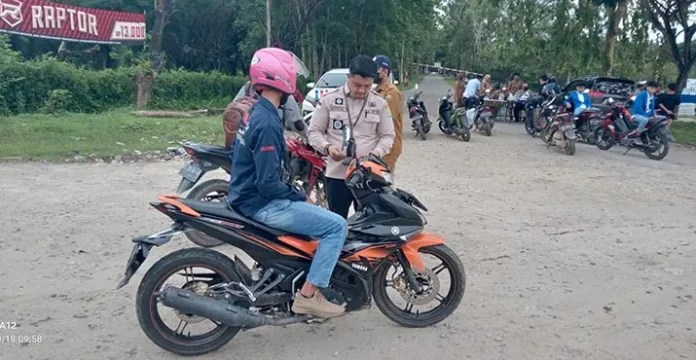 Optimalkan PAD di Sektor Kendaraan Bermotor, Samsat Konawe Gelar Razia