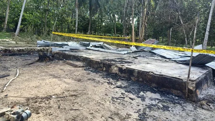 Rumah Lansia di Mubar Terbakar, Kerugian Capai Rp70 Juta
