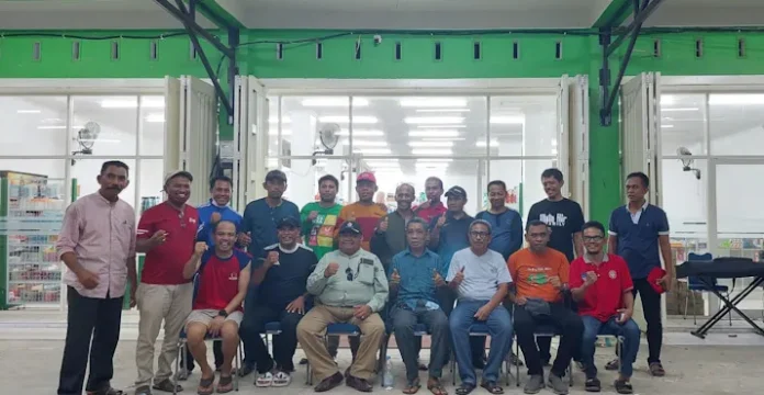 Jaga Silaturahmi, Kerukunan Keluarga Mata Air Kendari Gelar Turnamen Domino