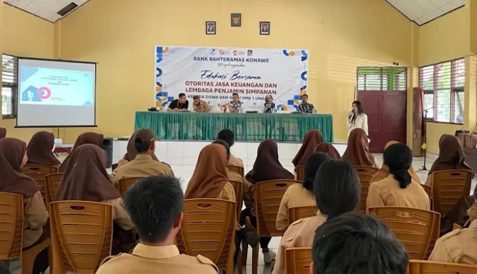 OJK Sultra, BPR Bahtermas dan LPS Tingkatkan Literasi Keuangan di Konawe