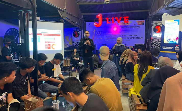 OJK Sultra, BPR Bahtermas dan LPS Tingkatkan Literasi Keuangan di Konawe