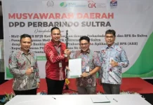 DPD Perbarindo Sultra Lindungi Debitur UMKM dengan BP Jamsostek DPD Perbarindo Sultra Lindungi Debitur UMKM dengan BP Jamsostek