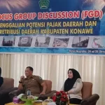 Optimalkan PAD, Bapenda Konawe Gelar FGD Penggalian Potensi Pajak dan Retribusi Daerah Optimalkan PAD, Bapenda Konawe Gelar FGD Penggalian Potensi Pajak dan Retribusi Daerah