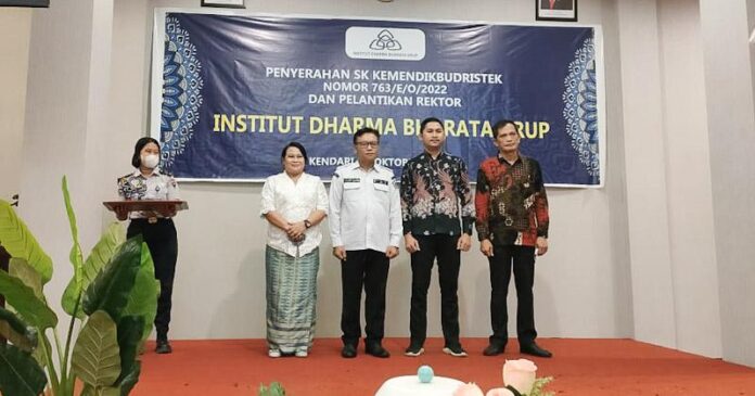 Yayasan Dharma Bharata Kendari Naik Status Jadi Institut