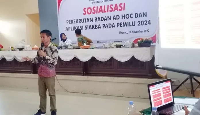 KPU Konawe Sosialisasi Perekrutan PPK dan PPS KPU Konawe Sosialisasi Perekrutan PPK dan PPS